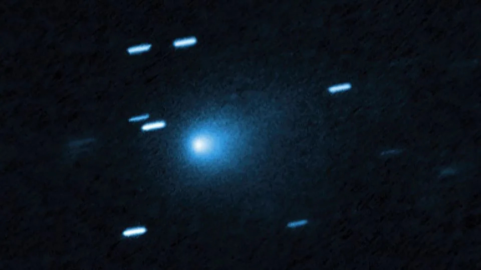 Hubble provides a new and clear view of the interstellar comet