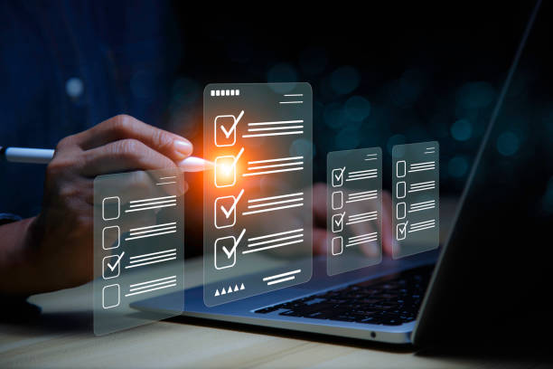 checklist online documentation data management businessman u