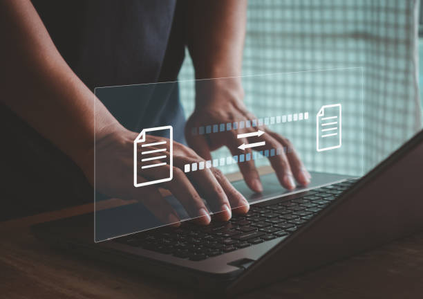 digital system for transferring documents and files online f