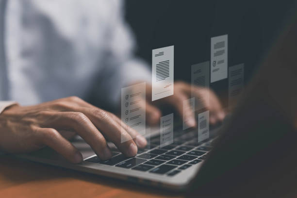 manage document electronic files on the computer and online