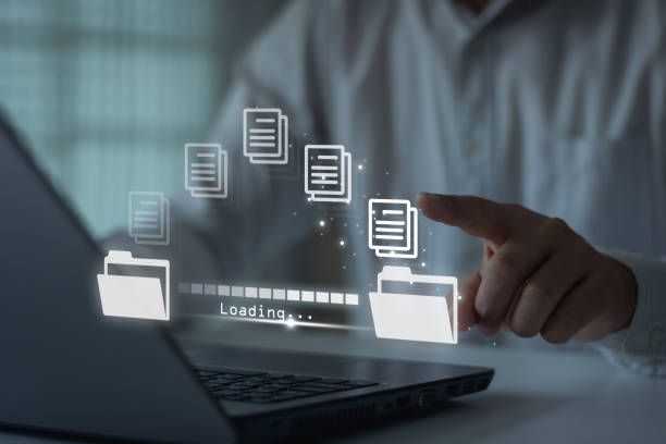 transfer file of data between folder on cloud migration shar