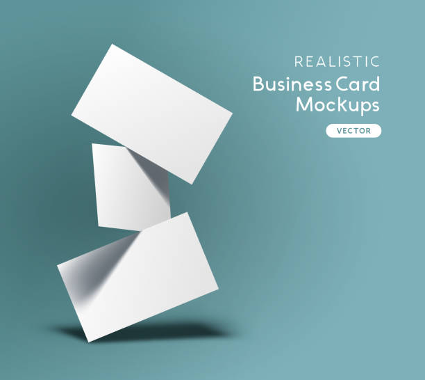 floating business cards mockup vector1149068225